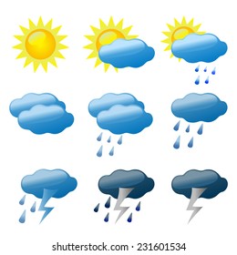 weather vector
