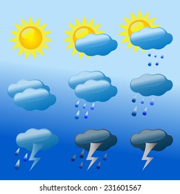 weather vector
