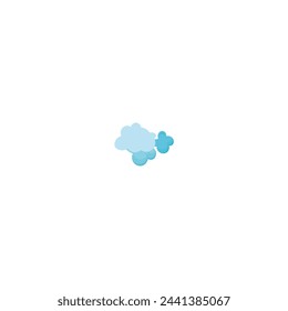 weather vector clouds and rain cloud
