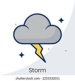 Weather Vector design can be used for branding and business