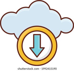 icono de color plano del vector meteorológico