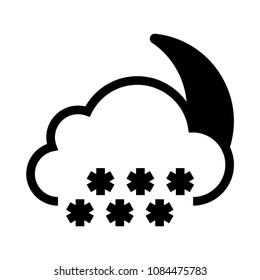 weather vector glyphs icon