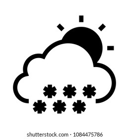 weather vector glyphs icon