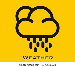 Weather vector icon