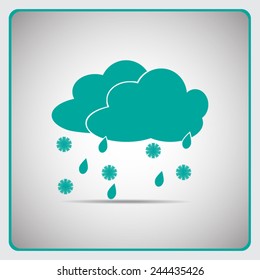 Weather vector icon 