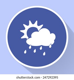 Weather vector icon 