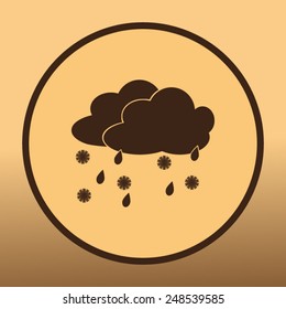 Weather vector icon 