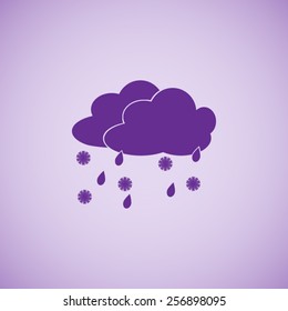 Weather vector icon 