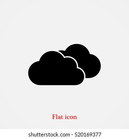 weather vector icon, vector best flat icon, EPS