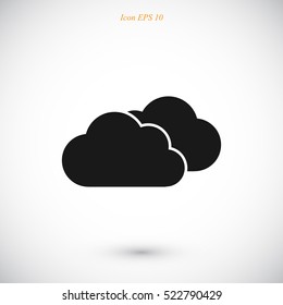 weather vector icon, vector best flat icon, EPS