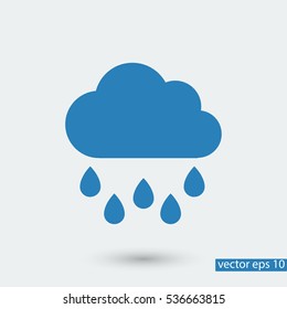 weather vector icon, vector best flat icon, EPS
