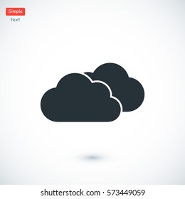 weather vector icon, vector best flat icon, EPS