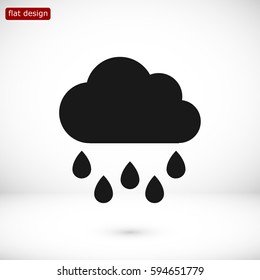 weather vector icon, vector best flat icon, EPS