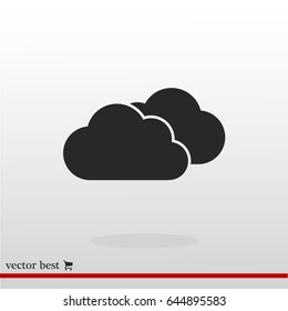 weather vector icon, vector best flat icon, EPS