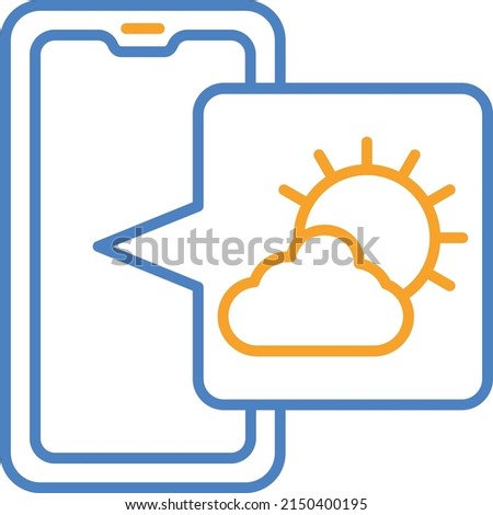 Weather vector icon. Can be used for printing, mobile and web applications.