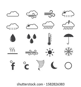 weather vector icon illustration design