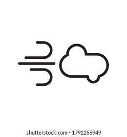 Wettervektorsymbol-Logo-Design