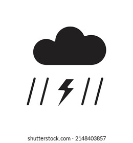 vector meteorológico para ilustración web de símbolo de icono