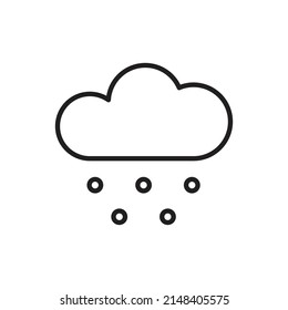 vector meteorológico para ilustración web de símbolo de icono