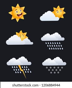 Weather vector icons