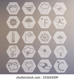 Weather Vector Icons 