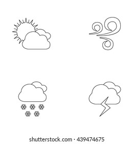 Weather vector icons
