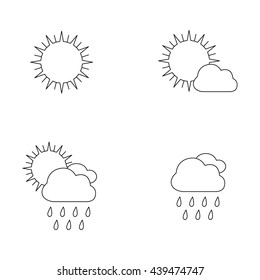 Weather vector icons