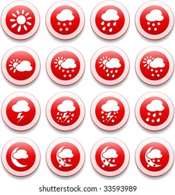 Weather vector iconset