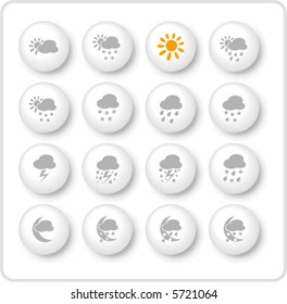 Weather vector iconset