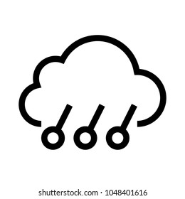 Weather Vector Line Icon