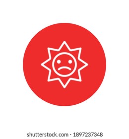 Weather vector line icons. Contains symbols of the Sun, Clouds, Snowflakes, Wind, Rainbow, Moon and much more. Editable Stroke 