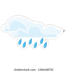 weather vector sticker