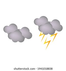 weather vectors for mobile applications