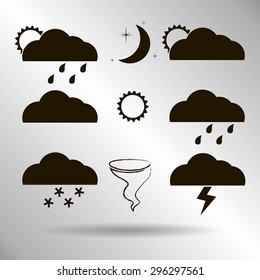 Weather Web Icons Set