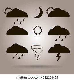 Weather Web Icons Set