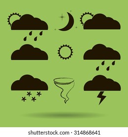 Weather Web Icons Set