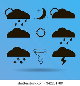 Weather Web Icons Set