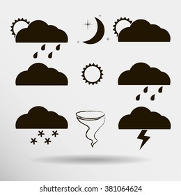 Weather Web Icons Set