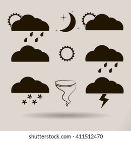 Weather Web Icons Set