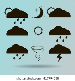 Weather Web Icons Set