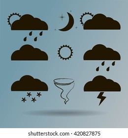 Weather Web Icons Set