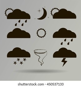 Weather Web Icons Set