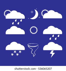 Weather Web Icons Set