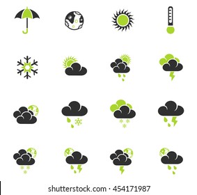 weather web icons for user interface design