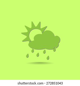 Weather Web vector icon