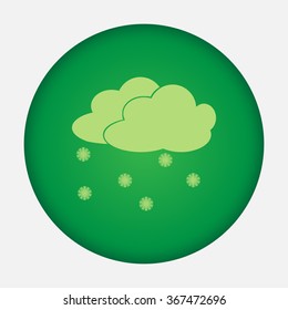 Weather Web vector icon