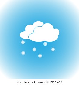 Weather Web vector icon