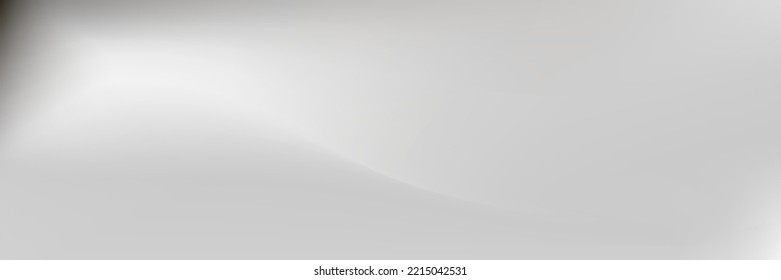 Weather White Water Blurry Grey Gradient Mesh. Light Liquid Fluid Curve Metal Wavy Wallpaper. Flow Monochrom Sky Smoke Gray Gradient Background. Pastel Silver Cloud Cloudy Smooth Smog Design Pic.