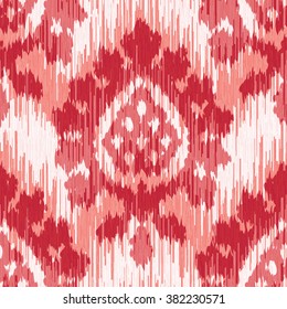 Weathered damask fabric pattern seamless vector background tile