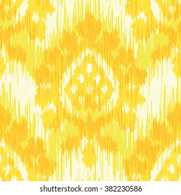 Weathered damask fabric pattern seamless vector background tile